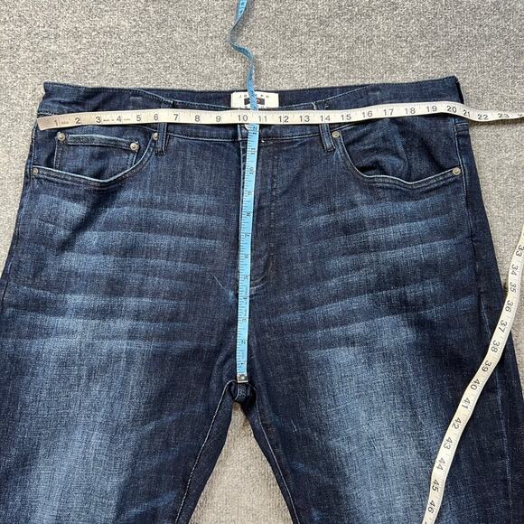 Joseph Abboud Jeans Mens 40 Dark Wash Athletic Fit Straight Leg Stretch Denim - Picture 7 of 12